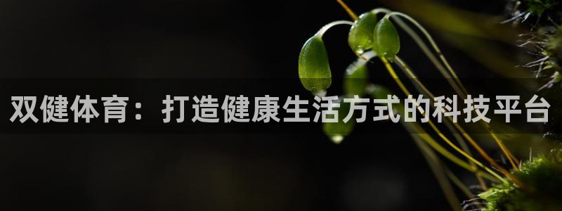 杏彩xc集团总部：双健体育：打造健康生活方式的科技平台